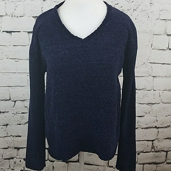 NWOT RDI Purple Chenille hi lo sweater sz Xl - Picture 4 of 5